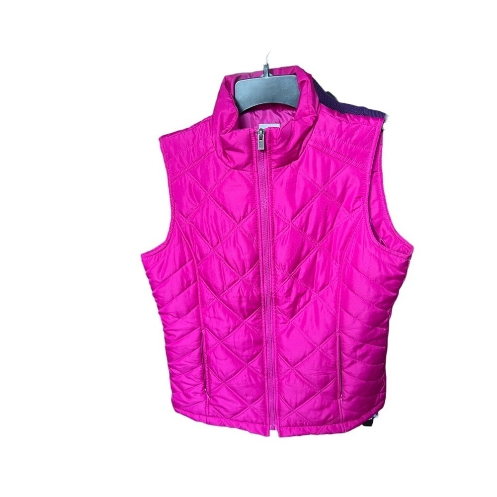 Izod Magenta/Purple Puffer Vest​​​​​​